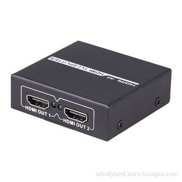 1.3V 1 x 2 HDMI Splitter, 1,080P/3D/4S Switch TimeNew
